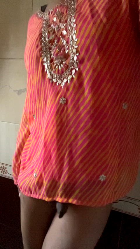 Crossdressing Desi Sissygasm video — cute
