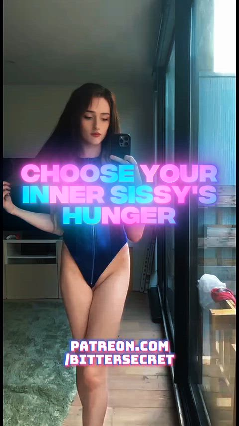 Choose your hunger sissy 🥵 — femboy