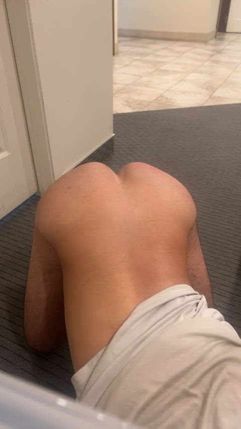 Sissygasm: Ass Ass Spread Bubble Butt — cute