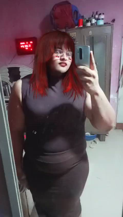 Crossdressing Dressing Sissygasm video — sissy