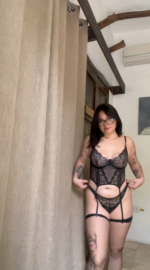 Ts Lingerie — Chubby, Glasses & Goth — glasses
