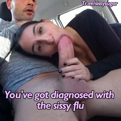 Sissy brain got hit with the sissy flu — femboy
