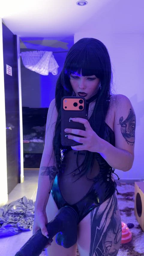 BBC, Femdom and Huge Dildo — Microchastity — bbc
