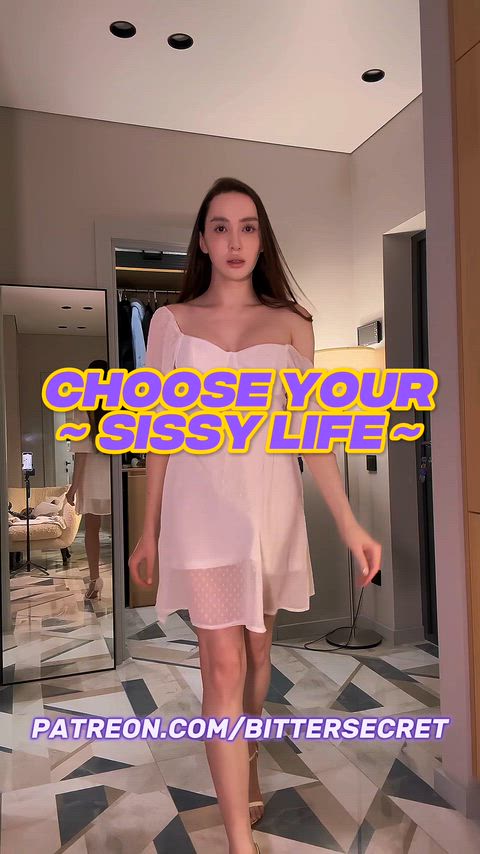 Choose your life sissy 🥵 — femboy