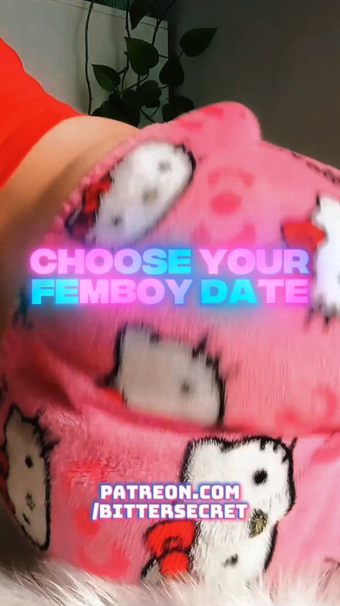 Choose your femboy date 🥵 — femboy