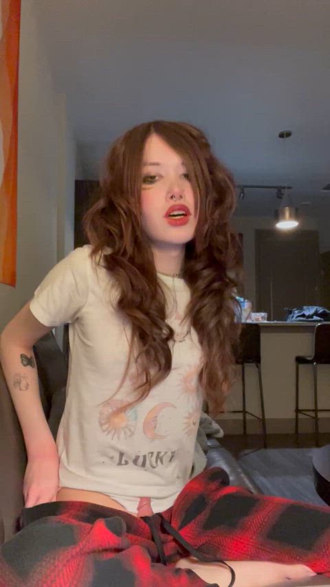 Ts Lingerie: Alt Girl Dick Goth — trans