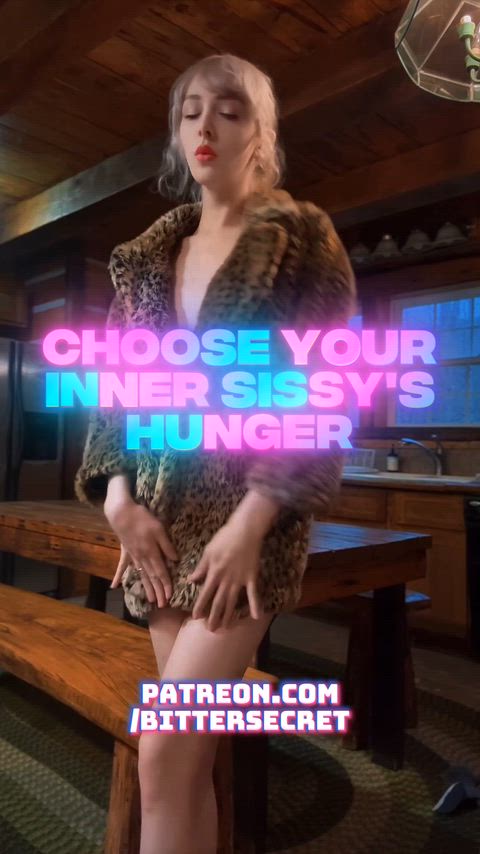 Choose your hunger sissy 🥵