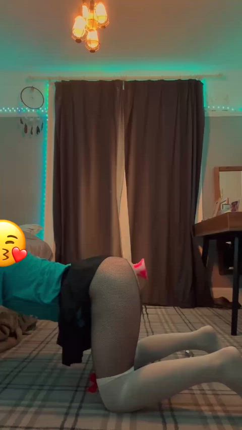 Microchastity 18 Years Old and Bad Dragon — femboy