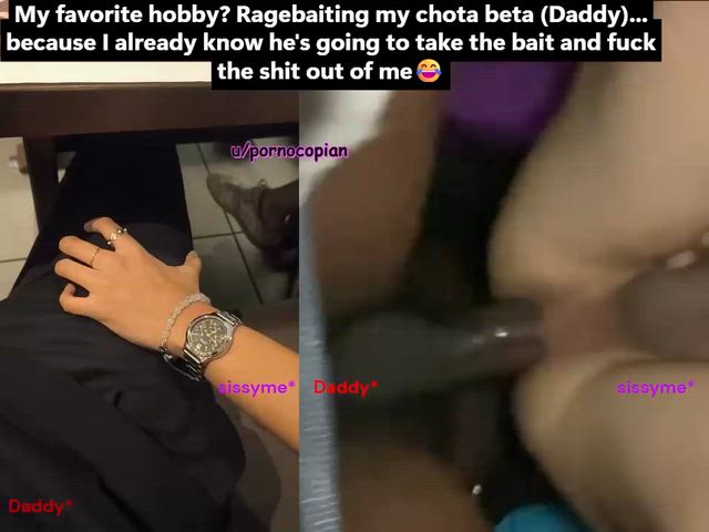 Caption Daddy Sissygasm — femboy