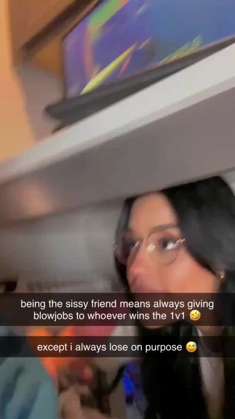 the loser of the 1v1 has to suck cock.. 😭 — cuckold