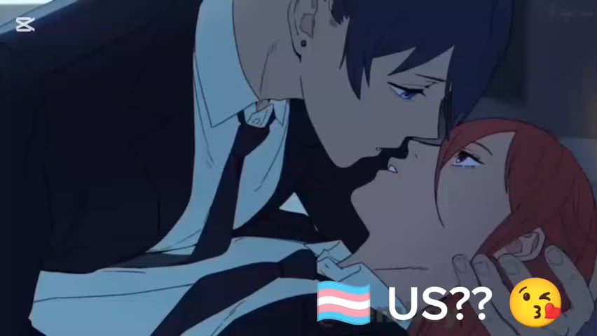 Femboy French Kissing Sissygasm — femboy