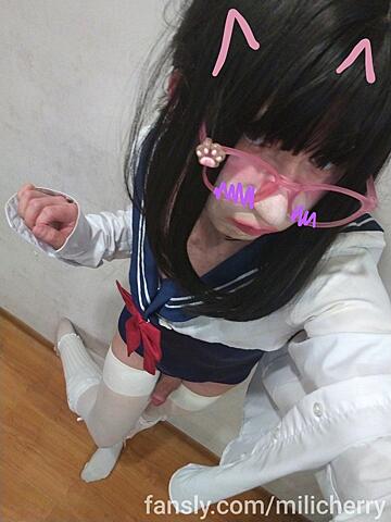 Sissygasm — Femboy, Schoolgirl & Sissy — cute