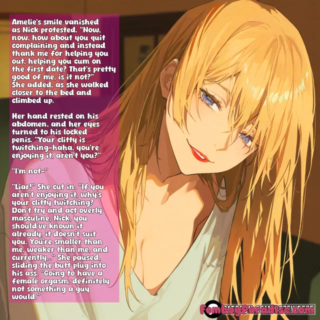 Amelie Hate's Liars 2 Feminization Caption