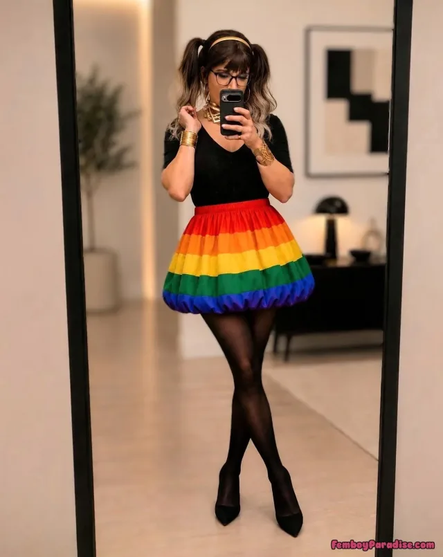 First pride month as Katie ☺️ — crossdressing