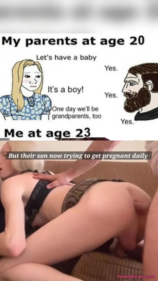 Her parents would be proud on her...! 🤭 — sissy caption