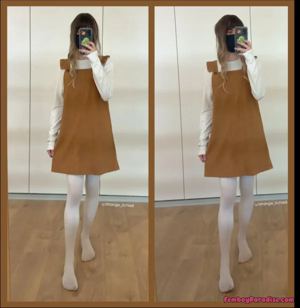 Since I don't have the guts to wear this outfit outside, I hope you don't mind sharing it here 😅