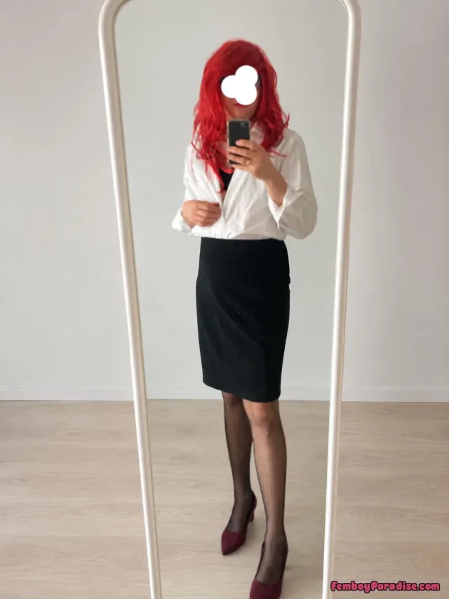 When my boss asked about my hobbies, I realized that my favorite way to relax is dressing up, doing my makeup, and expressing a feminine side of myself. I didn’t tell him that, but it was the honest answer. — crossdressing