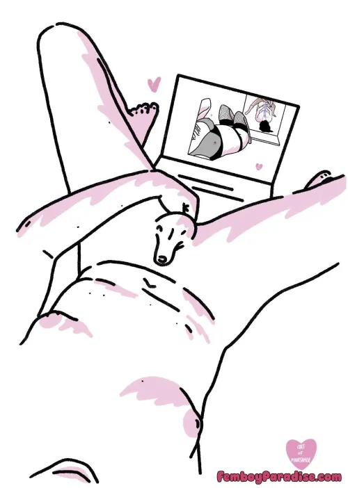 I submitted to a goon challenge. I enjoyed gooning to an image of another goonette gooning