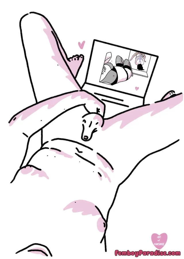 I submitted to a goon challenge. I enjoyed gooning to an image of another goonette gooning — transgoonergirls