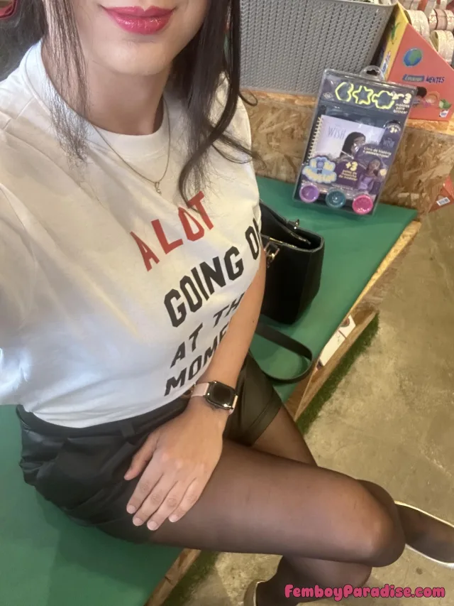 A lot going on at the moment — crossdressing