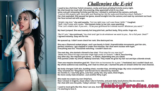 Challenging the E-girl