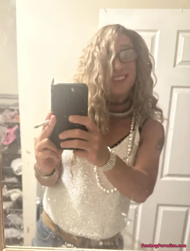 Tonight’s look… — crossdressing