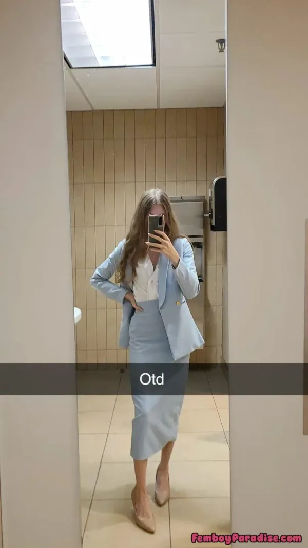 Crossdressing formal look