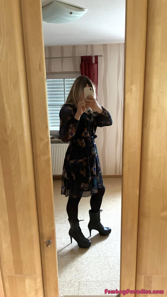 Ein neues Kleid 👗 — crossdressing