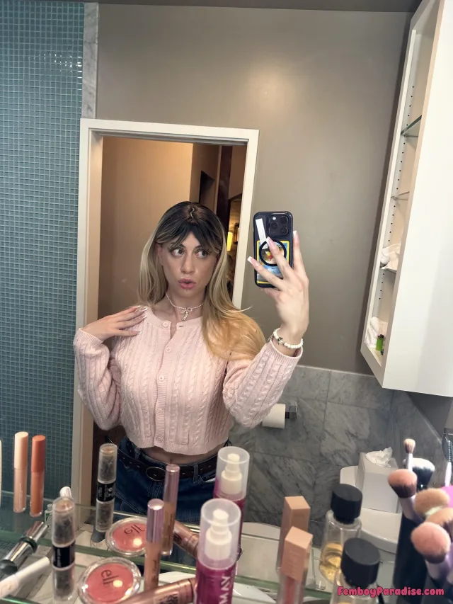 makeup can be so fun! <3 — crossdressing