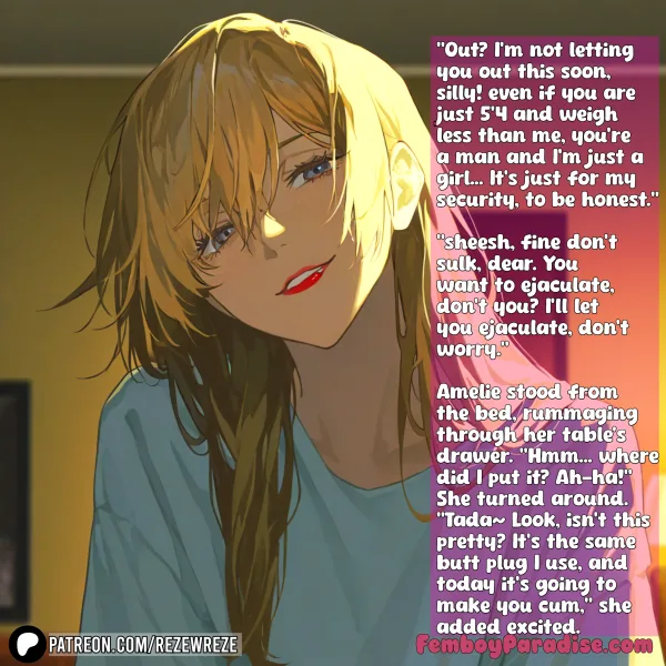 Amelie Hates Liars 1 - Feminization Caption