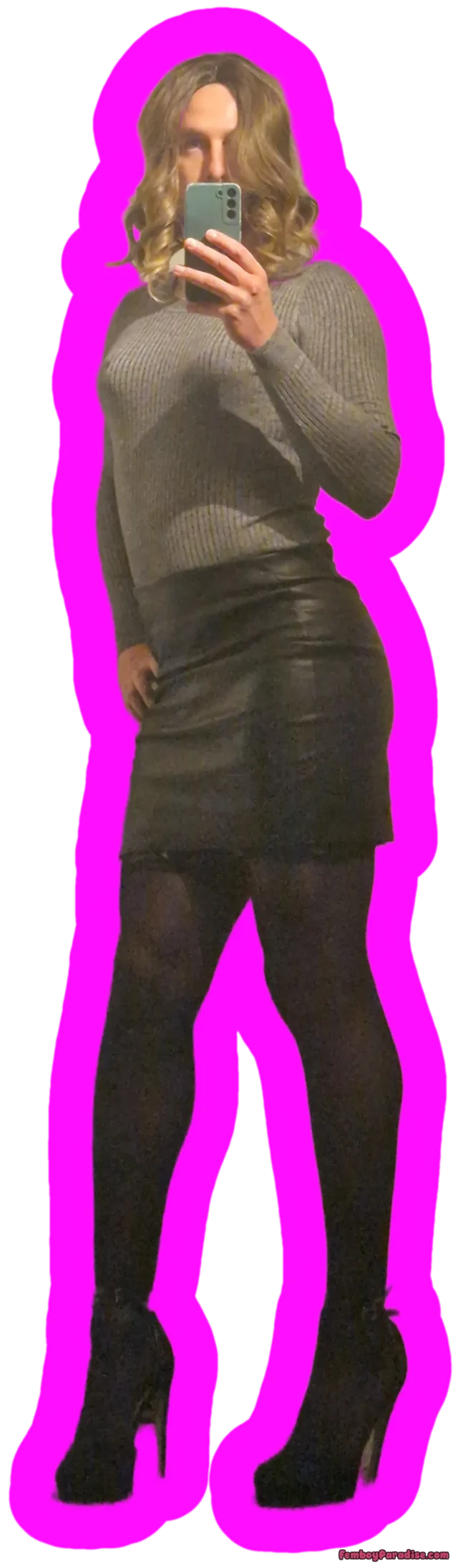 I'm starting to feel that this other side of me deserves some more attention. — crossdressing