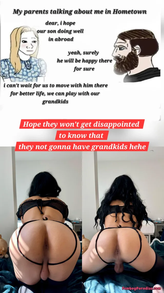Will they get disappointed...! — sissy caption