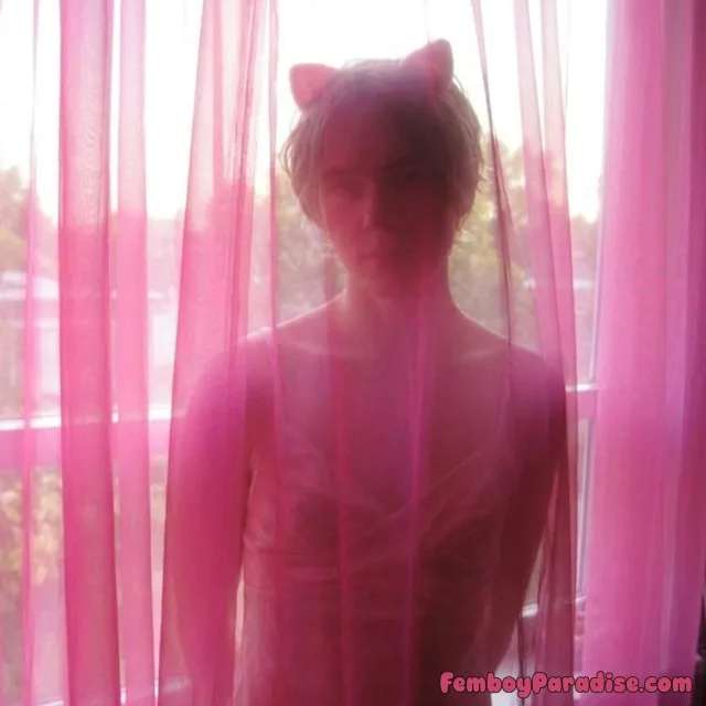 Femboy behind the curtain — gonemildcd