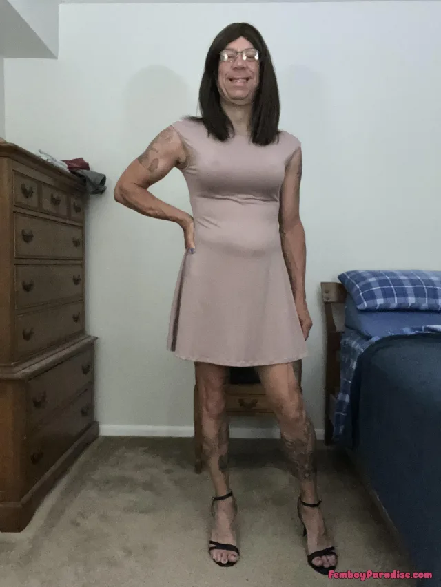 New dress. LOVE the way it fits — crossdressing