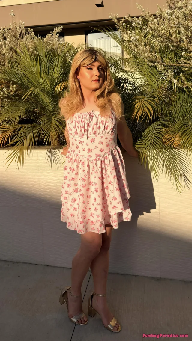 we love a golden hour moment 🧡 — crossdressing