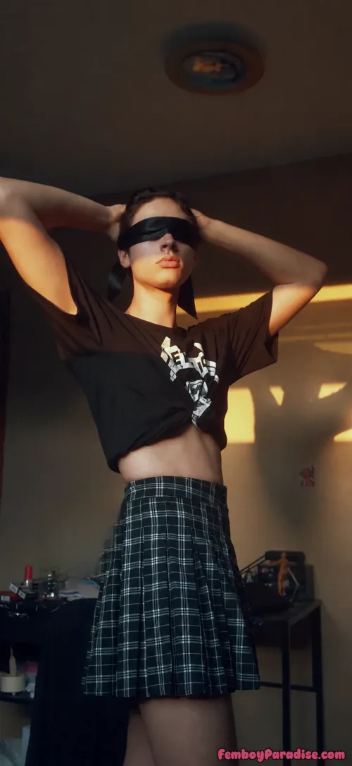 The blindfold stays. Convince me otherwise."