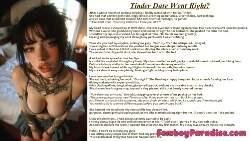 Tinder Date Went Right?
