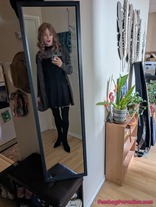 Dressed up for a walk today 😜😶‍🌫️