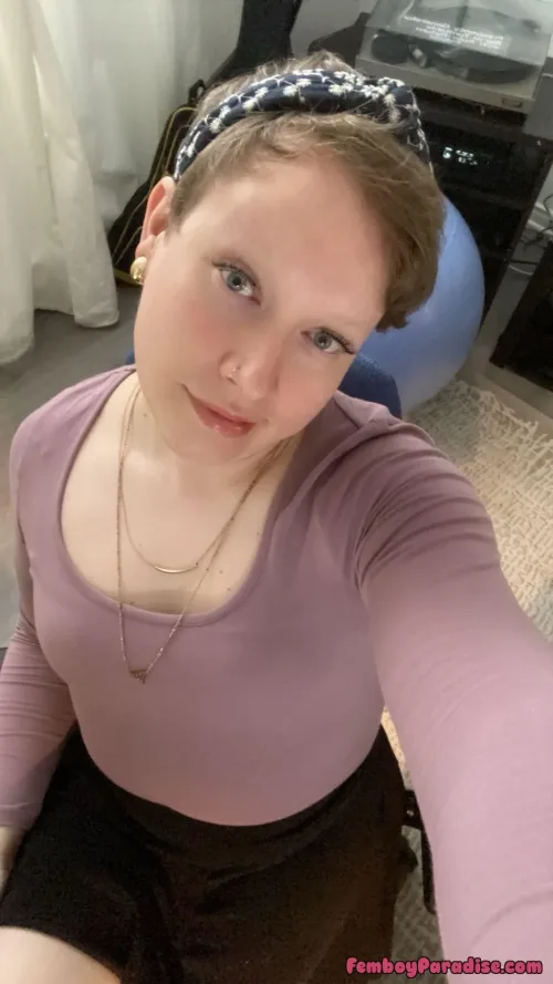 No wig kind of day.